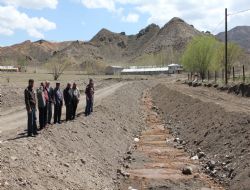 Karaselgah deresine set çözümü